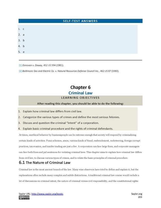 Business Law and the Legal Environment - Page 203